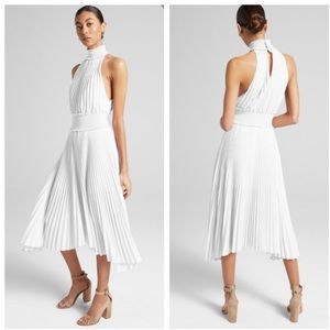 A.L.C Renzo Dress white pleated Size 2